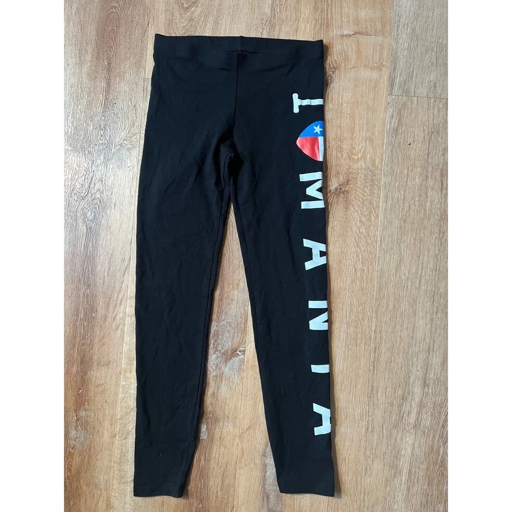 WWE WrestleMania 38 Dallas Texas Black Leggings Womens Size S - Picture 2 of 8